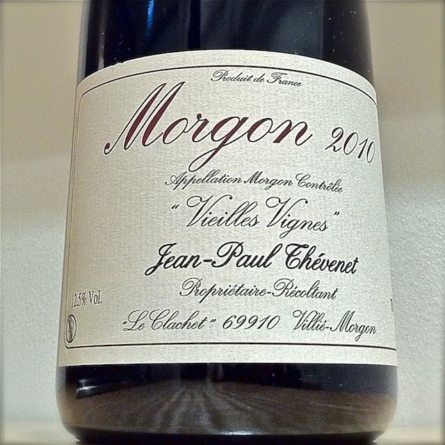 Jean-Paul Thevenet Morgon VV 2010