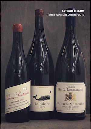 October 2017 Wine List