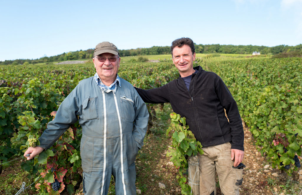 Hubert_Lignier_with_son_Laurent_Lignier