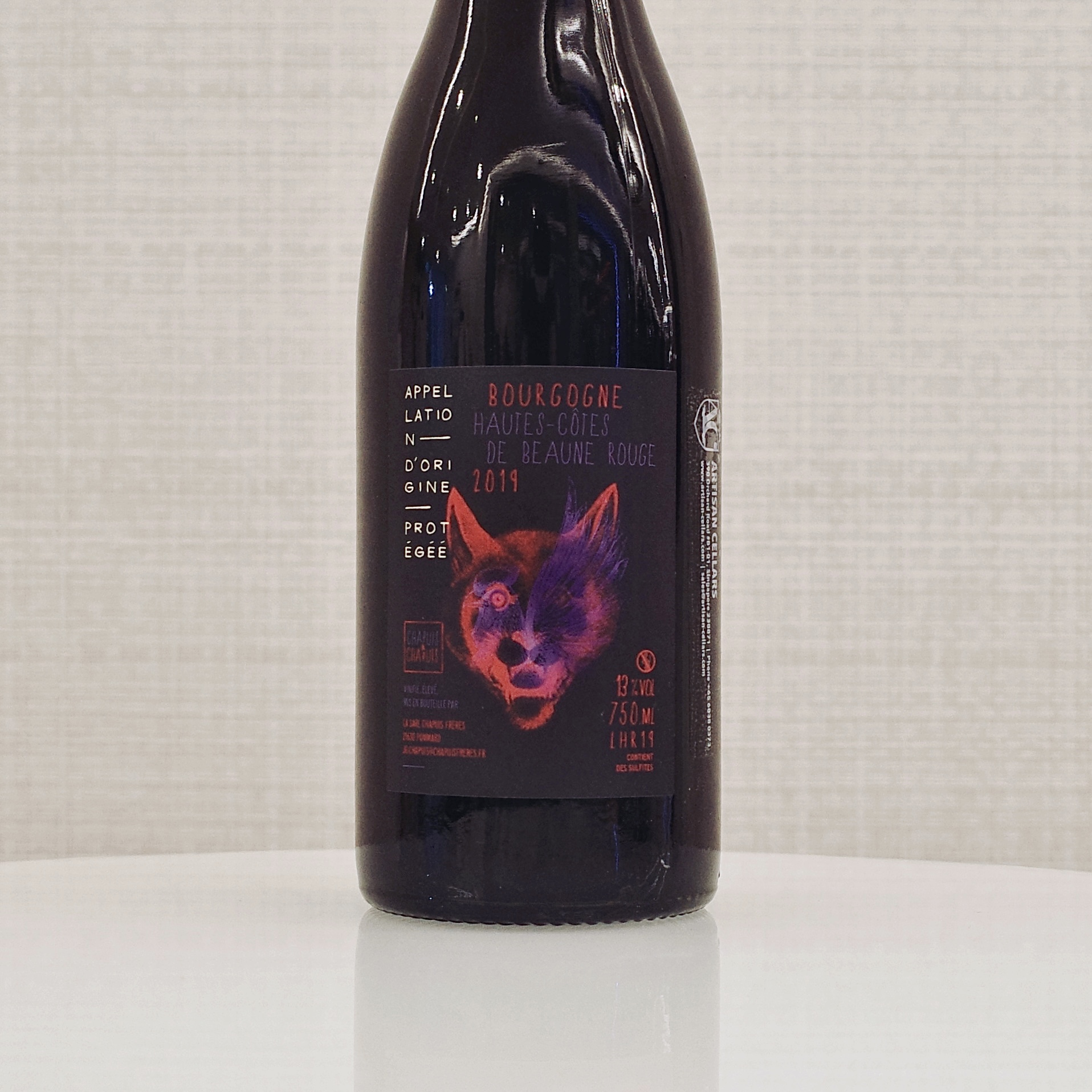 Chapuis_Hautes-Cotes_de_Beaune_rouge_2019